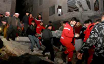 Syrian boy films himself stuck under rubble