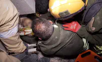 Watch: IDF forces dig through rubble to victims of Turkey earthquake