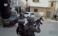 Helmet camera footage of elimination of terrorist murderer