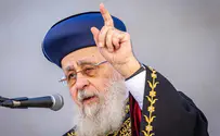 Chief Rabbi Yitzhak Yosef under fire for 'illegal' instruction