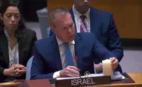 Erdan reads names of terror victims, leaves Security Council