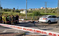 Attempted terrorist ramming, stabbing attack foiled in Samaria