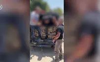 Watch: 10 illegal infiltrators found behind vehicle's false wall