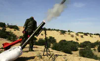 Gaza terrorists fire 6 mortars at Israel after rocket barrage