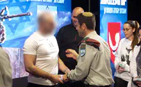 Officer who neutralized terrorist after being rammed awarded