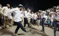 Religious Zionist torchlighting ceremony in Meron