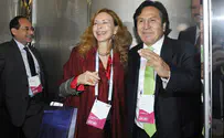Former First Lady of Peru flees to Israel