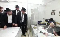 American yeshiva students visit Rabbi Gershon Edelstein