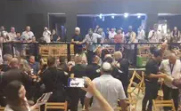 Police forced to remove violent protesters from MK's speech