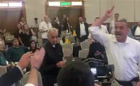 Opponents of judicial reform interrupt Rothman at conference
