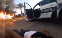 Dramatic rescue: Policeman saves thief from burning vehicle 