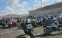 Hundreds of bikers ride in memory of fallen soldier
