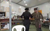 Soldier who fell in Jenin filmed at Homesh Yeshiva Purim party