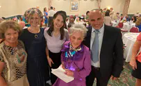 Celebrating the 100th birthday for a friend and supporter