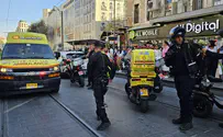 Police car strikes civilian in Jerusalem