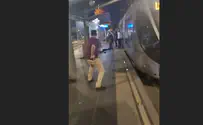 Tense moments after the stabbing attack in Jerusalem