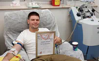 Fallen soldier talks about bone marrow donation