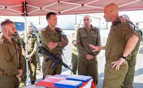 IDF Chief of Staff tours storehouses in northern Israel