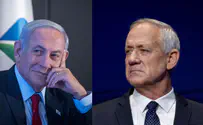 Poll: Netanyahu, Gantz neck and neck, left has majority
