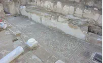 Hirbet Madras Mosaic Discovered at Site of Zecharia's Tomb