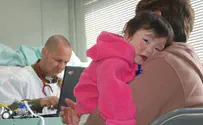 Japan: IDF Team Treats Homeless Baby Girl
