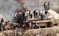 PA Arabs Set Fire to Joseph’s Tomb – Again    