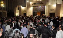 Chabad Rocks Jerusalem's Great Synagogue on Sukkot
