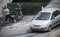 PA Arabs Attack Motorists Near Ariel