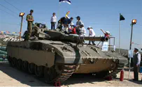 Samaria's Children Celebrate with IDF Brigade