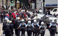 Nazi Salutes Popular in Quebec Protests