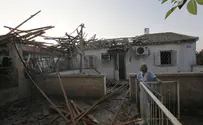 Rocket Smashes Negev Home