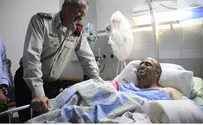  IDF Chief of Staff Visits Injured Captain Ziv Shilon