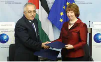 EU Signs Aid Deal With PA, Cites 'Palestinian State'