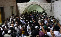 2,500 Worshippers at Joseph's Tomb