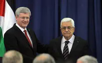 Abbas to Harper: There Will be No Israelis in 'Palestine'
