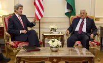 PA Report: Abbas Angry at Kerry, Threatened to End Talks