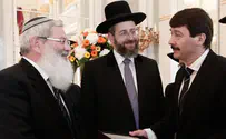 Chief Rabbi, Hungarian President Discuss Anti-Semitism