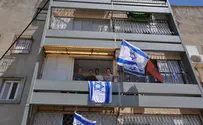 Students Help Lod Residents Fly Their Flags Proudly