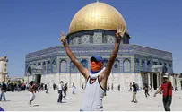 Protests on Temple Mount over Hunger Striker