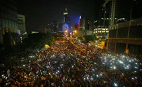 Hong Kong Demands Democracy on China's National Day