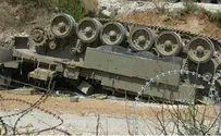 Seven Soldiers Injured after APC Overturns in Jordan Valley