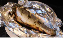 Barbecue Sea Bass with Garlic and Rosemary