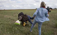Watch: Hungarian Journalist Fired for Tripping Up Migrants