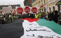 Watch: Swedish demonstrators call to 'slaughter the Jews'