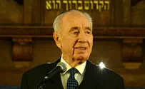 Peres: My grandfather's will to me was simply 'Be a Jew'