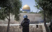 Watch: Waqf Guard Arrested for Attacking Police on Temple Mount