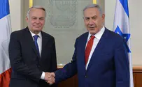 French FM brushes off Israel's opposition to 'peace' initiative