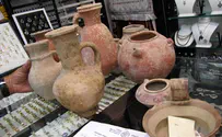 Hundreds of illegally-sold artifacts seized in Jerusalem mall