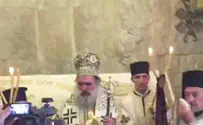 Did the Greek church threaten the Jerusalem municipality?