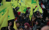 Dismay in UK after Hezbollah flags fly at anti-Israel rally